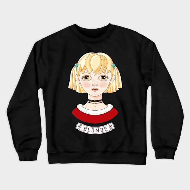 Blonde Crewneck Sweatshirt by ByVili